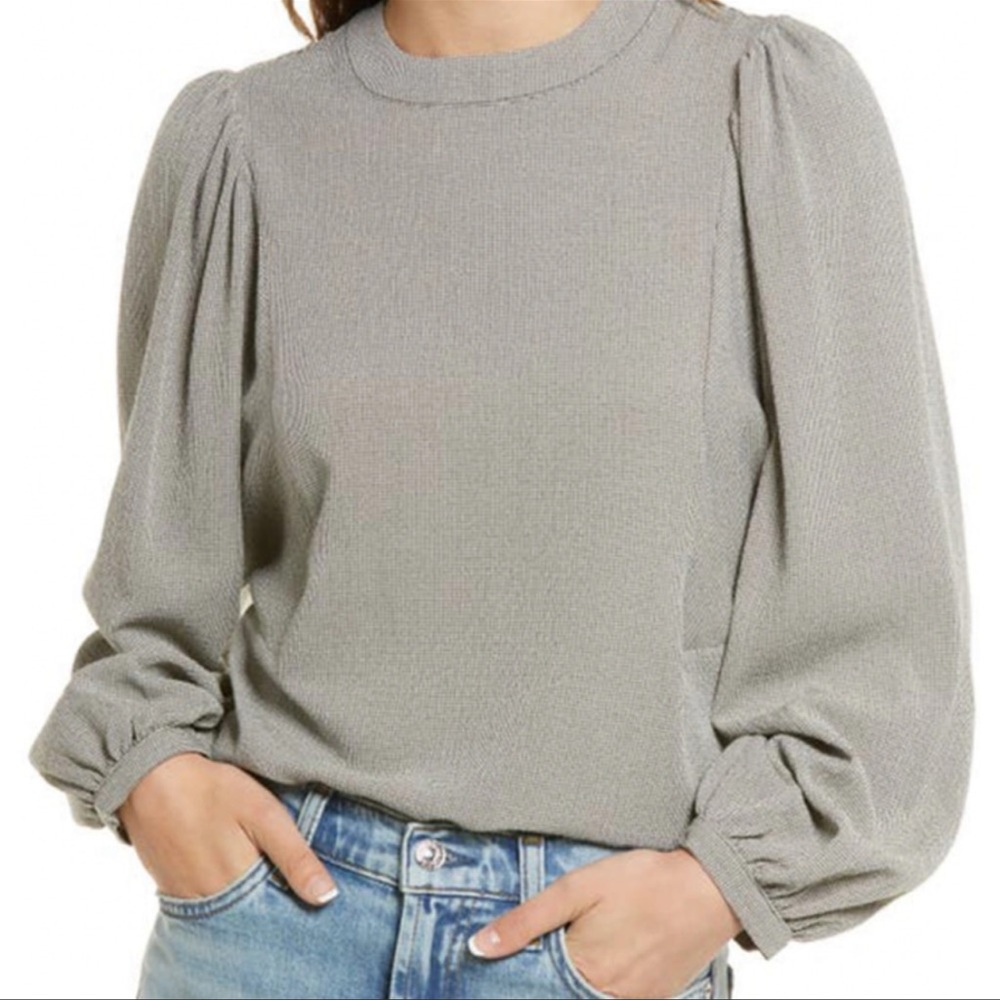 NWT Treasure & Bond Long Sleeve Blouse - Picture 1 of 13
